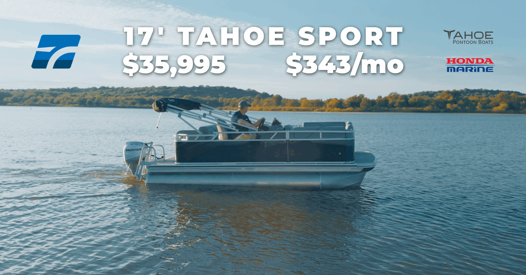 17' Tahoe Sport Pontoon Deals