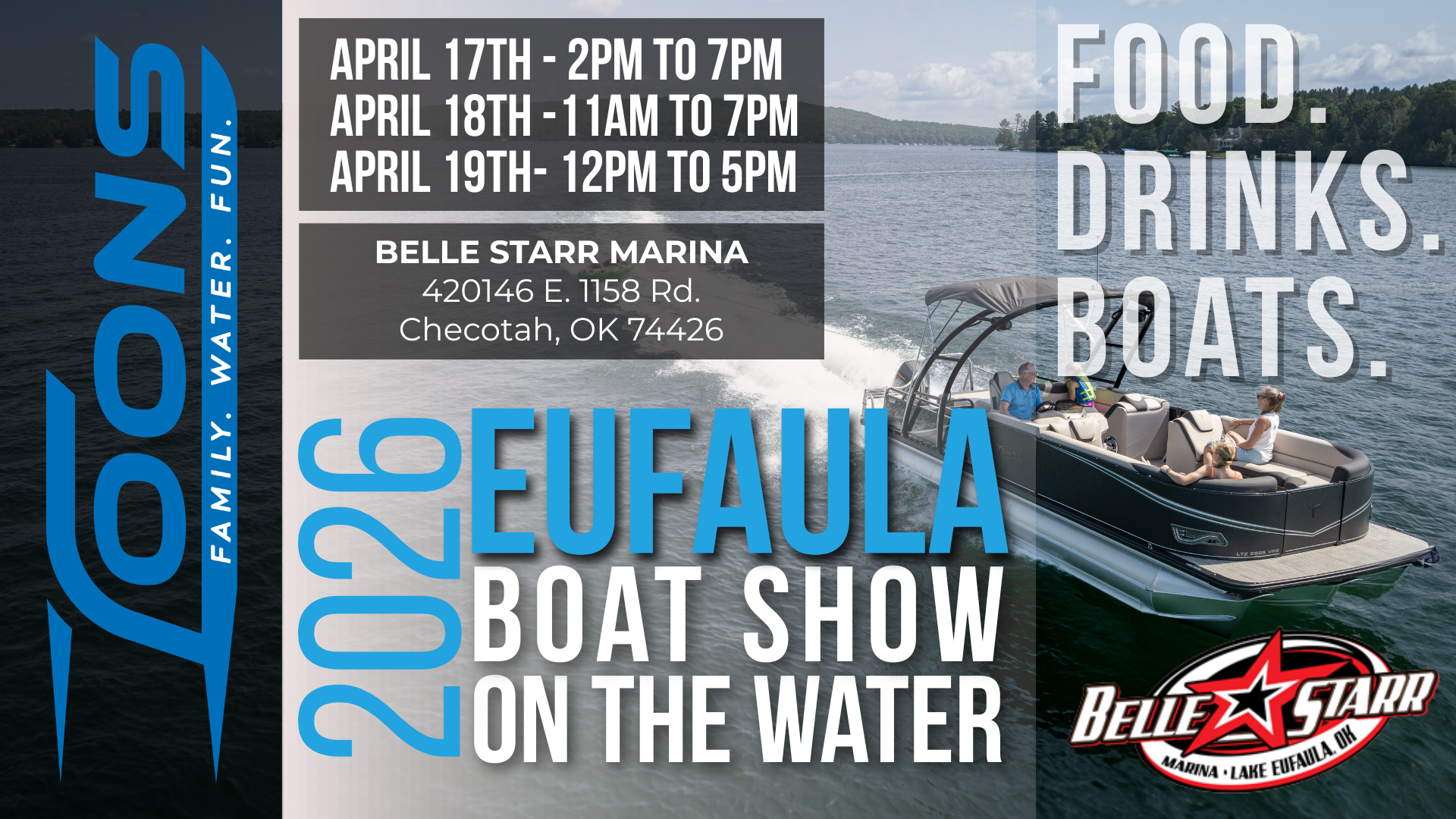 Read more about the article Belle Starr Marina Boat Show 2026