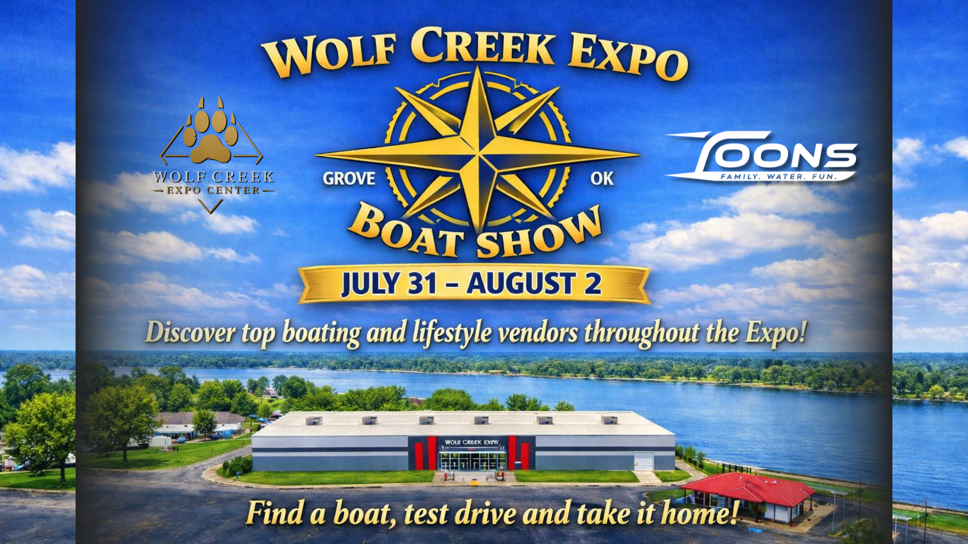 Read more about the article Wolf Creek Expo Boat Show with Toons