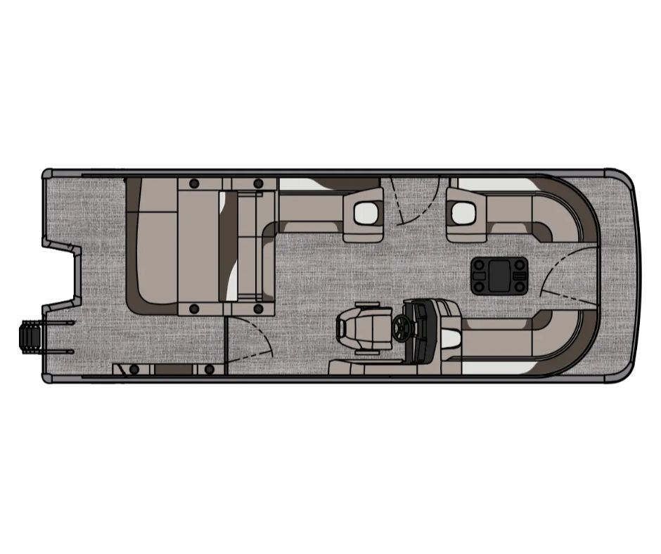 2027 Avalon 25E85 VRB Sport Arch Bimini 350 Honda TCC Pontoon