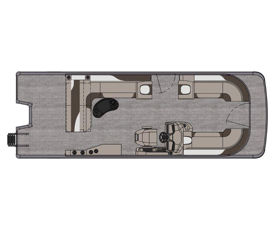 2027 Tahoe 25E85 CRB 350 Honda TEU Pontoon