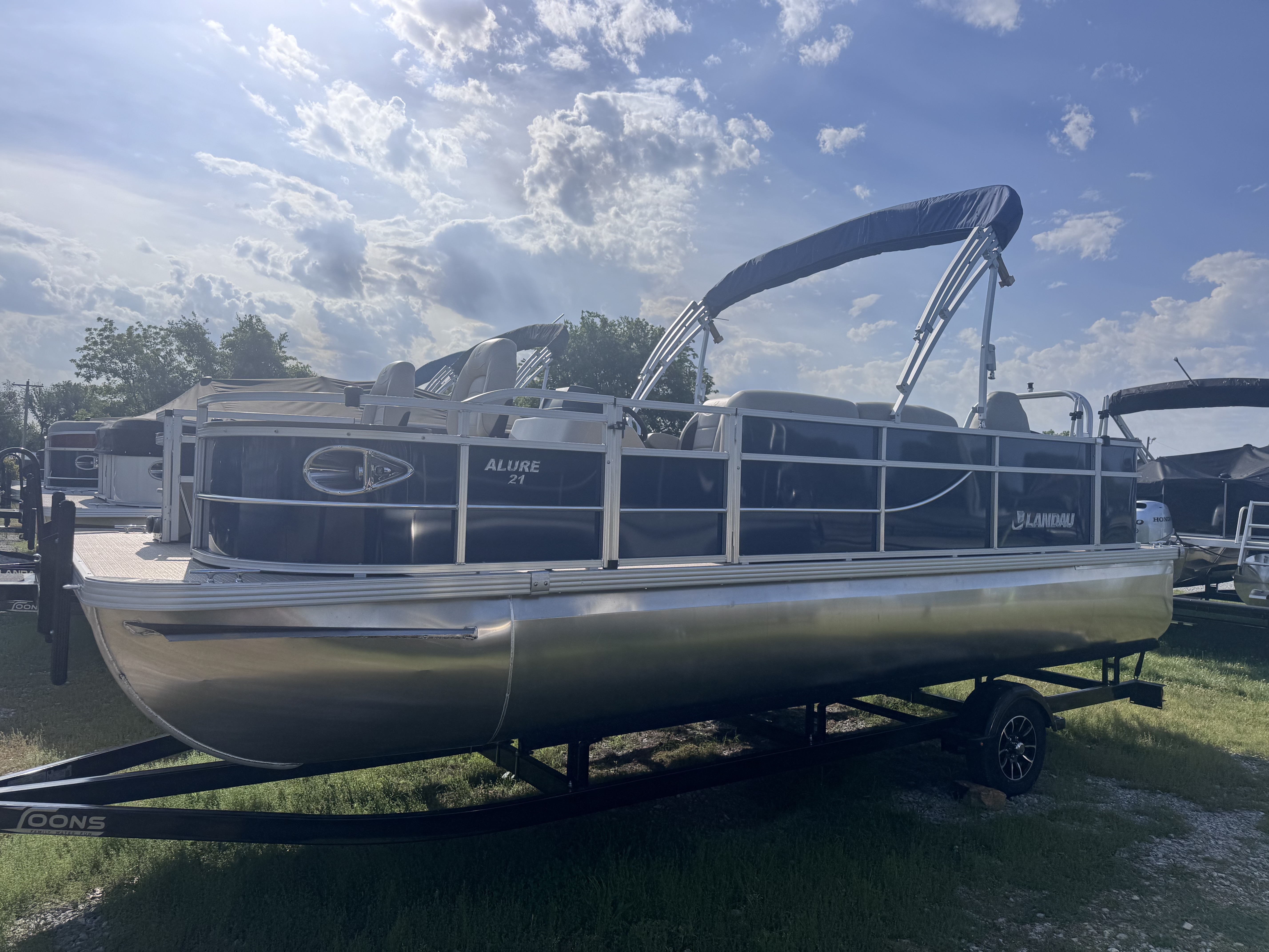 2026 Landau Alure 21 Fish Pontoon